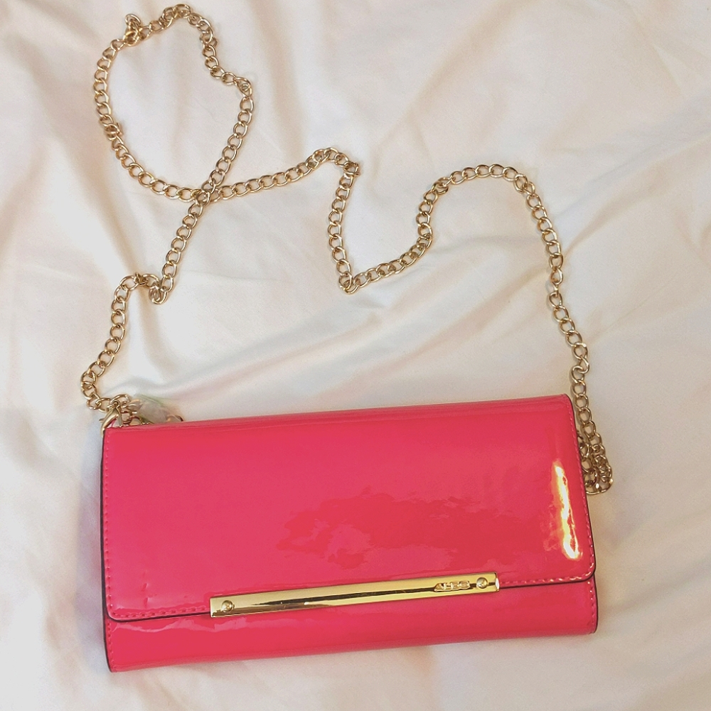 Hot pink purse
